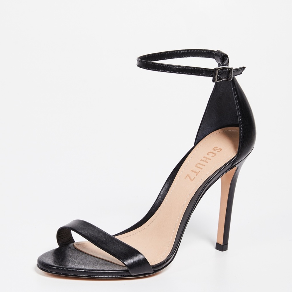 Schutz Cadey Lee Heels Black Size 6
